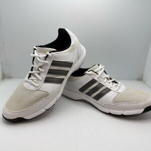 Mens Adidas Golf Shoes Cleats  Gray, Black, White EVM 004001 Size 11